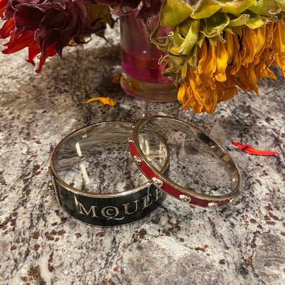 Alexander McQueen Bangle Bracelets - Picture 1 of 8